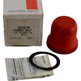NEW Eaton 10250TA4 Red Rubber Boot Extended Pushbutton 30.5mm