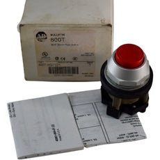 Allen Bradley 800T-HG11D1 30mm Push Button Switch Red