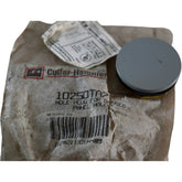 NEW Eaton Cutler Hammer 10250TA7 30.5mm Round Gray Steel Hole Plug