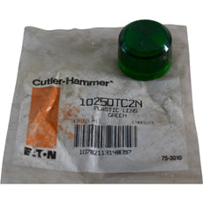 NEW Eaton Cutler Hammer 10250TC2N 30mm Green Plastic Pilot Light Lens
