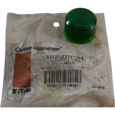 NEW Eaton Cutler Hammer 10250TC2N 30mm Green Plastic Pilot Light Lens
