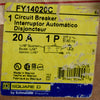 NEW Square D FY14020C I-Line Circuit Breaker 1 Pole 20A 277V