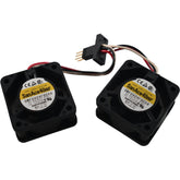 Lot of 2 Fanuc A90L-0001-0507 CNC Cooling Fan Motor DC24V 0.076A Sanyo Denki 9WF0424F6D04