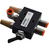 Bimba HP45-1/8-DT Detented Toggle Air Valve 4 Way 5 Port 1/8 NPT