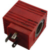 Parker 851020 120VAC Solenoid Valve Coil 5/8 ID 30W High Watt Red Coil