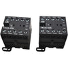 NEW Lot 2 ABB TKC6-40E-55 Mini Contactor Relay 4P 4NO 50-90VDC Coil