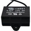 NEW HS CBB61 6.0uF 450V AC Motor Run Capacitor Ceiling Fan HVAC Pump