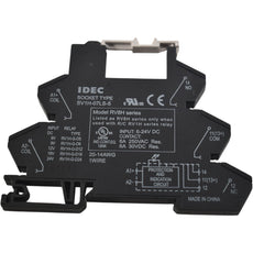 NEW Idec SV1H-07LS-5 DIN Rail Spring Clamp Socket RV8 Interface 6-24VDC 6mm