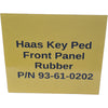 Haas 93-61-0202 CNC Lathe Operation Panel Rubber Keypad Front Membrane