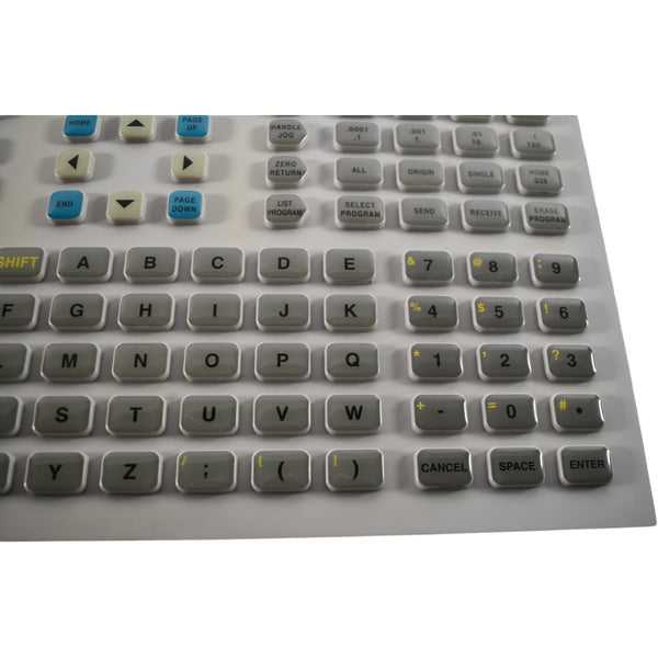 Haas 93-61-0202 CNC Lathe Operation Panel Rubber Keypad Front Membrane ...