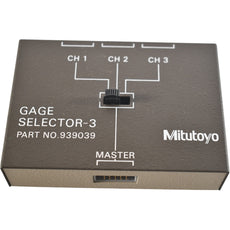 Mitutoyo 939039 Gage Selector 3 Data Transmission Switching Box Unit Only