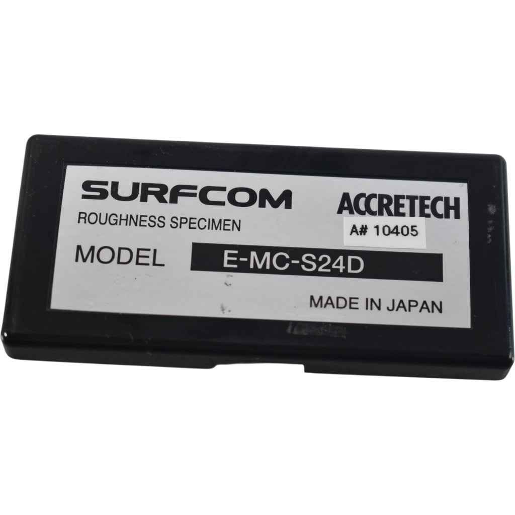 Controller Surfcom Accretech SURFCOM E-MC-S24D Roughness Calibration Standard Block – VB ...