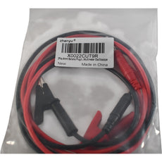 NEW Zhenyu X0022CUT9R 2pc 4mm Banana Plug Multimeter Oscilloscope Leads