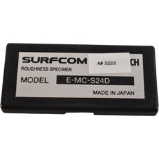 Tokyo Seimitsu Accretech E-MC-S24D SURFCOM Roughness Calibration Standard Block