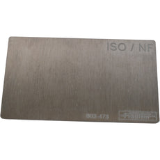 Fischer 603-478 Calibration Plate NF Non-Ferrous for Film Thickness Gauge