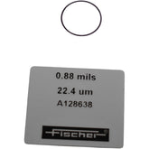 Fischer A128638 Calibration Foil 0.88 mils 22.4um for Coating Thickness Gauge