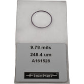 Fischer A161528 Calibration Foil 9.78 mils 248.4 um for Coating Thickness Gauge