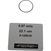 Fischer A128636 Calibration Foil 0.87 mils 22.1 um for Coating Thickness Gauge