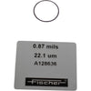 Fischer A128636 Calibration Foil 0.87 mils 22.1 um for Coating Thickness Gauge