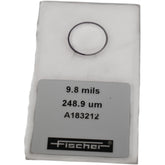 Fischer A183212 Calibration Foil 9.8 mils 248.9 um for Coating Thickness Gauge