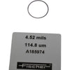 Fischer A185974 Calibration Foil 4.52 mils 114.8 um for Coating Thickness Gauge