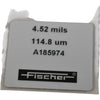 Fischer A185974 Calibration Foil 4.52 mils 114.8 um for Coating Thickness Gauge