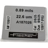 Fischer A187026 Calibration Foil 0.89 mils 22.6 um for Coating Thickness Gauge
