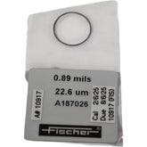Fischer A187026 Calibration Foil 0.89 mils 22.6 um for Coating Thickness Gauge