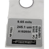 Fischer A182654 Calibration Foil 9.65 mils 245.1 um for Coating Thickness Gauge
