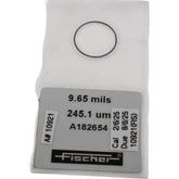 Fischer A182654 Calibration Foil 9.65 mils 245.1 um for Coating Thickness Gauge