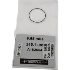 Fischer A182654 Calibration Foil 9.65 mils 245.1 um for Coating Thickness Gauge