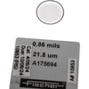Fischer A175694 Calibration Foil 0.86 mils 21.8 um for Coating Thickness Gauge