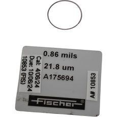 Fischer A175694 Calibration Foil 0.86 mils 21.8 um for Coating Thickness Gauge