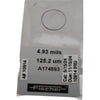 Fischer A174893 Calibration Foil 4.93 mils 125.2 um for Coating Thickness Gauge