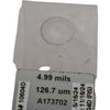 Fischer A173702 Calibration Foil 4.99 mils 126.7 um for Coating Thickness Gauge