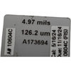 Fischer A173694 Calibration Foil 4.97 mils 126.2 um for Coating Thickness Gauge