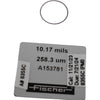 Fischer A153781 Calibration Foil 10.17 mils 258.3 um for Coating Thickness Gauge