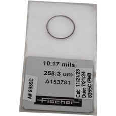 Fischer A153781 Calibration Foil 10.17 mils 258.3 um for Coating Thickness Gauge
