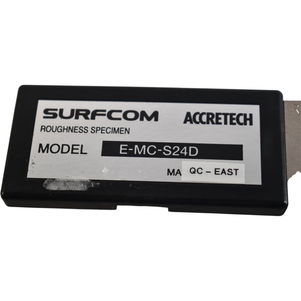 Link Surcom Accretech Tokyo Seimitsu E-MC-S24D Roughness Specimen Surfcom Calibrat ...