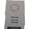 Fischer A183164 Calibration Foil 0.86 mils 21.8 um for Coating Thickness Gauge