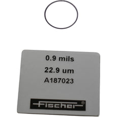 Fischer A187023 Calibration Foil 0.9 mils 22.9 um for Coating Thickness Gauge