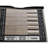 Flexbar 16008 Composite Surface Roughness Standards Set 30 Specimens Ra AA