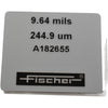 Fischer A182655 Calibration Foil 9.64 mils 244.9 um for Coating Thickness Gauge
