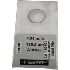 Fischer A181000 Calibration Foil 4.94 mils 125.5 um for Coating Thickness Gauge