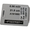 Fischer A181880 Calibration Foil 0.86 mils 21.8 um for Coating Thickness Gauge