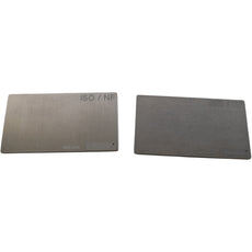 Lot of 2 Fischer 603-478 Calibration Plate NF Non-Ferrous for Thickness Gauge