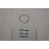 Fischer A183163 Calibration Foil 0.87 mils 22.1 um for Coating Thickness Gauge