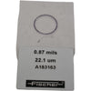 Fischer A183163 Calibration Foil 0.87 mils 22.1 um for Coating Thickness Gauge