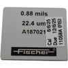 Fischer A187021 0.88mils 22.4um Isoscope Calibration Foil Shim