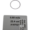 Fischer A187021 0.88mils 22.4um Isoscope Calibration Foil Shim